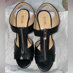 Michael Kors black Liesel sandal